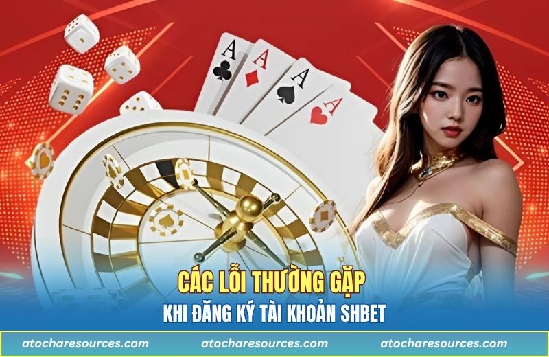 Các lỗi thường gặp khi tạo tài khoản và cách khắc phục