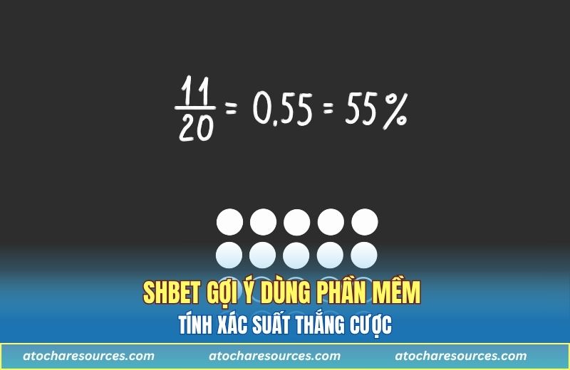 SHBET gợi ý dùng phần mềm tính xác suất thắng cược
