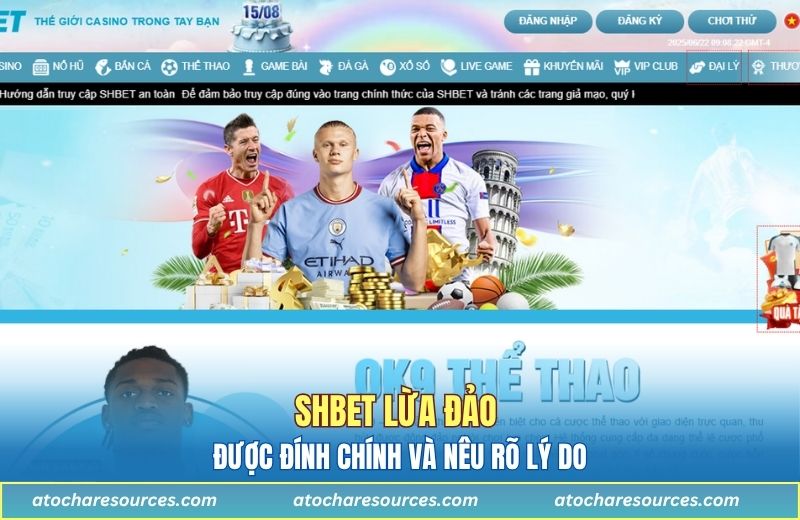 SHBET lừa đảo được đính chính và nêu rõ lý do